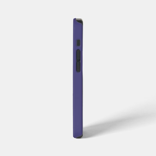 Lila Farbstreifen iPhone Hülle (Linke Seite)