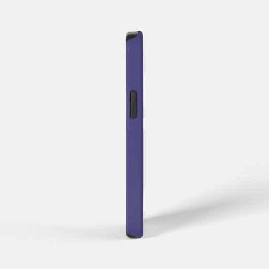 Lila Farbstreifen iPhone Hülle (Rechte Seite)