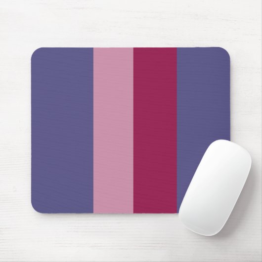 Lila Farbstreifen Mousepad (Mit Mouse)