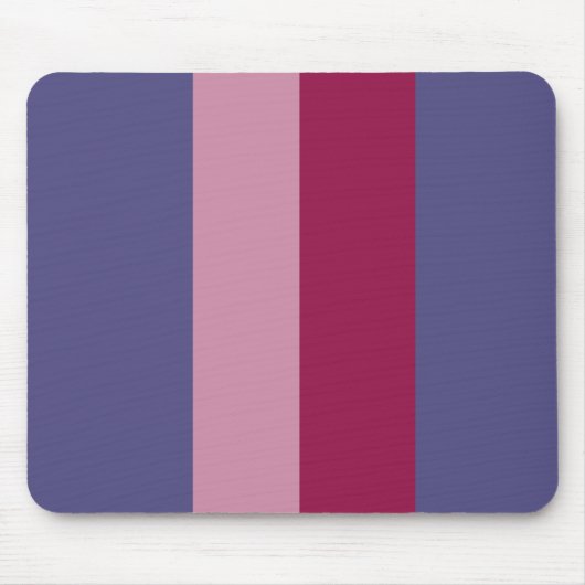 Lila Farbstreifen Mousepad (Vorne)