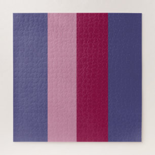 Lila Farbstreifen Puzzle