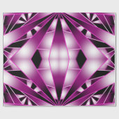 Lila Farbtiefe Gezeichnet Geschenkpapier (Flach)