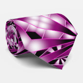 Lila Farbtiefe Gezeichnet Krawatte (Gerollt)
