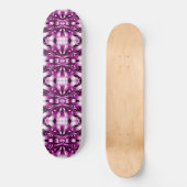 Lila Farbtiefe Gezeichnet Skateboard (Vorderseite)