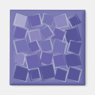 Lila Farbtöne Magnet