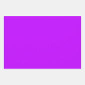 Lila Farbtöne von Elektro-Lavendel 3 Tones Geschenkpapier Set (Vorderseite)