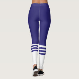 Lila Farbtupsock für das Team Leggings