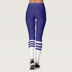 Lila Farbtupsock für das Team Leggings