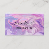 Lila Farbverschiebung Visitenkarte (Vorderseite)