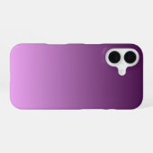 Lila Fassade iPhone 16 Hülle (Rückseite (Horizontal))