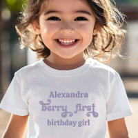 Lila Fee erste Beere erster Geburtstag