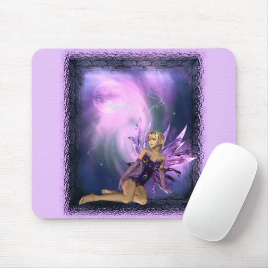 Lila feenhafter Mousepad (Mit Mouse)