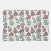 Lila Feigen Geschirrtuch (Horizontal)