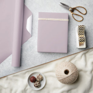 Lila Feine Purpur Einfarbig Geschenkpapier