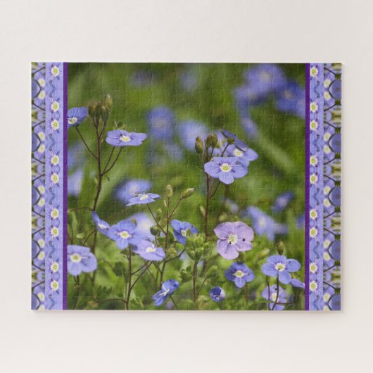 Lila Felle Puzzle (Horizontal)