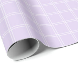 Lila Fensterpaneel-Karo-Geschenkpapier Geschenkpapier