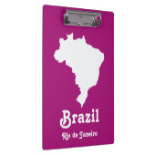 Lila festliches Brasilien in Emporio Moffa Klemmbrett (Rechts)