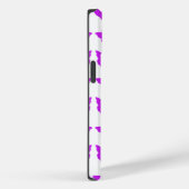 Lila, fette Mod-Butterfliegen Case-Mate iPhone Hülle (Rückseite / Rechts)