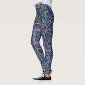 Lila Feuer Leggings (Links)
