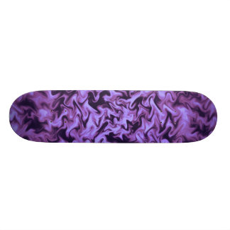 Lila Feuer Skateboard