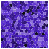 Lila Fiesta Polyester Poplin (60" Breite) Stoff (Nahaufnahme)