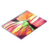 Lila Figs Original Aquarellmalerei Tropfen Notizblock (Linke Seite)