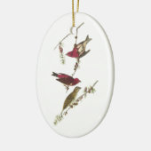 Lila Finch von Audubon Keramikornament (Links)