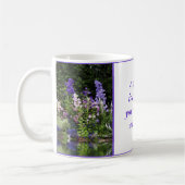 Lila Fingerhut-Reflexions-Tasse Kaffeetasse (Links)
