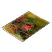 Lila Fink Notizblock (Linke Seite)