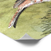 Lila Finte Poster (Ecke)