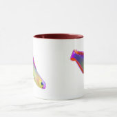 Lila Firefish Foto-Tasse Tasse (Zentrum)