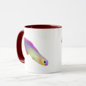 Lila Firefish Foto-Tasse Tasse (Vorderseite Links)