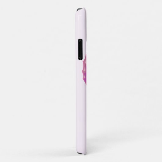 Lila Fisch - Case-Mate iPhone Hülle (Hinten/Rechts)