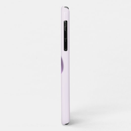 Lila Fisch - Case-Mate iPhone Hülle (Hinten/Links)