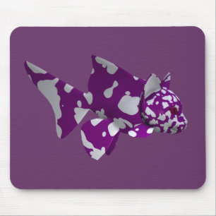 Lila Fisch Mousepad
