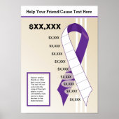 Lila Flachbandgerät Poster (Vorne)