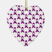 Lila Flachmuster Keramikornament (Rechts)