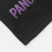 Lila Flaggenmonat November Pankreakrebs A Fleecedecke (Ecke)