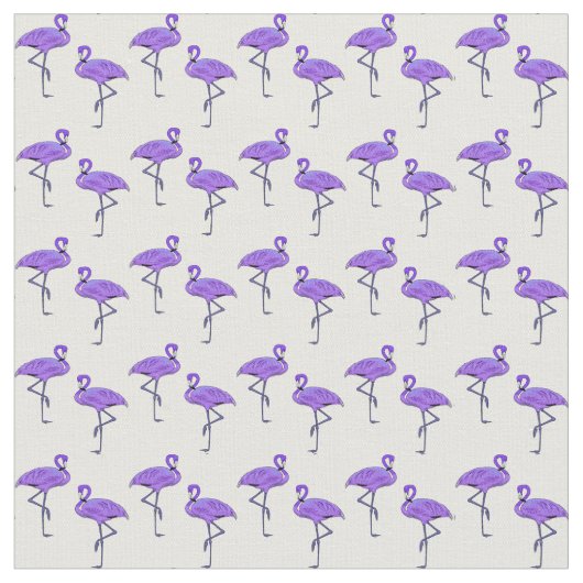 Lila Flamingos Pattern Stoff (Nahaufnahme)