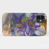 Lila Flamme Case-Mate iPhone Hülle (Rückseite (Horizontal))