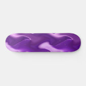 lila Flamme Skateboard (Horizontal)