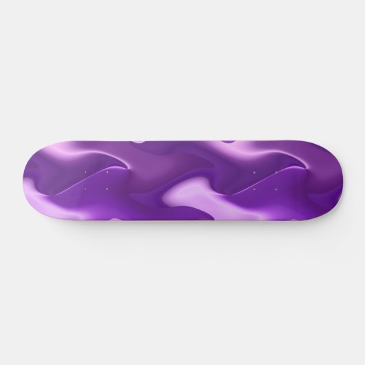 lila Flamme Skateboard (Horizontal)