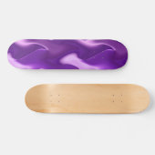 lila Flamme Skateboard (Horizontal)