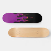 Lila FlammeSkateboard Skateboard (Horizontal)