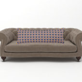 Lila Fleabane Daisy Floral Pattern Seitenschläferkissen