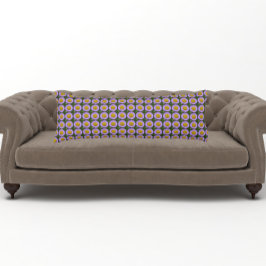 Lila Fleabane Daisy Floral Pattern Seitenschläferkissen