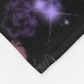 Lila Fleece Blanket Gitarre (Ecke)