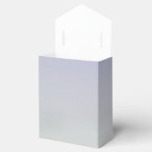 Lila Flieder Grau Geschenkschachtel (Geöffnet)