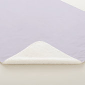 Lila Flieder Sherpadecke (3/4)