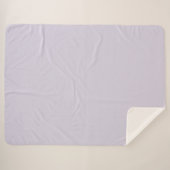 Lila Flieder Sherpadecke (Vorderseite (Horizontal))